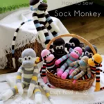 Sock Monkey   Easy Guide Free Sewing Pattern • Craft Passion With Free Printable Sock Monkey Pictures